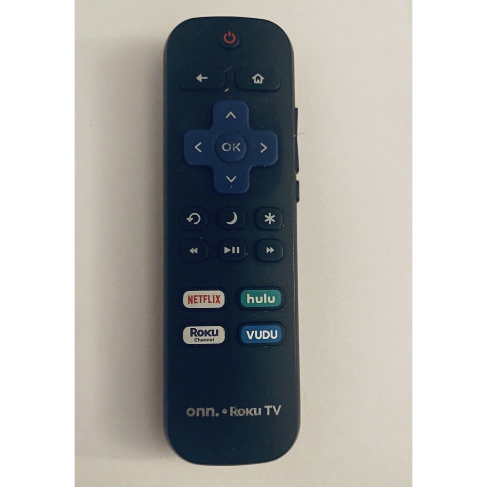 Genuine ONN Roku TV Remote Control RC-ALIR Netflix Hulu Roku Vudu Untested